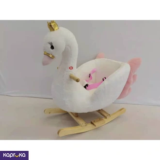 Soft Swan Shaped Baby Rocking Horse  Online for none
