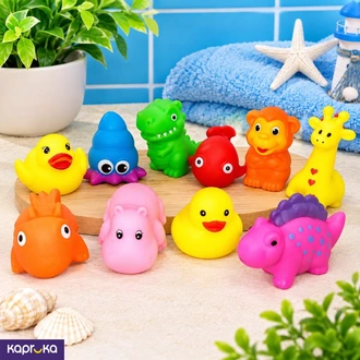 Baby Bath Toys 10 Pack - Floating Animal Toy Set Sri Lanka  Online for none