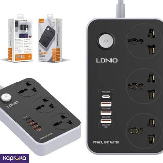 Ldnio Sc3412  3 Socket Qc  3 0 Usb Ports  And 20w Pd Port Buy Online Electronics and Appliances Online for specialGifts