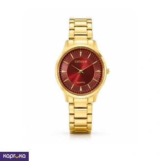 Citizen Gold Ladies Watch Red Dial Quartz  Online for none