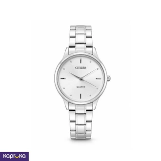 Citizen Quartz Ladies Watch Silver Stainless Steel White Dial  Online for none