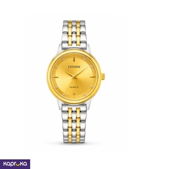 Citizen Quartz Ladies Watch Two Tone Gold And Silver Stainless S  Online for none