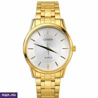Citizen Quartz Mens Watch Gold Stainless Steel White Dial  Online for none