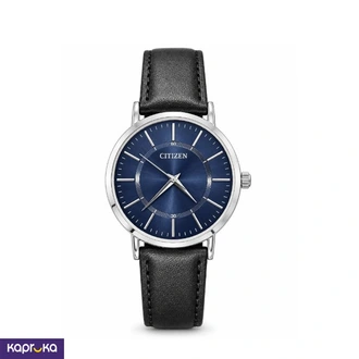 Citizen Mens Classic Blue Dial Black Leather Watch Sri Lanka  Online for none