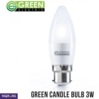 Led Candle Bulb  Cool White Screw Type Green Electric Buy NMI Group Of Companies Online for HOUSEHOLD