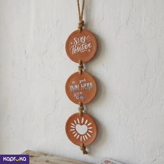 Terra Custom Positivity Wall Hanger  Online for none