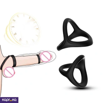 Men`s Delay 3 Way Penis Cock Ring Sex Toy Buy Intimate Essentials Online for specialGifts