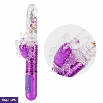 G Spot Trusting With Rabbit Vibrating Dildo Sex Toy  Online for none