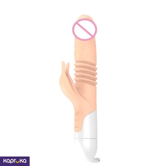 G Spot Rabbit Vibrator With Trusting And Heating Dildo Sex Toy  Online for none