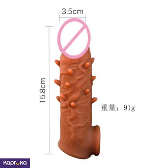 Reusable Condom Penis Extender Sleeve Sex Toys A Buy Intimate Essentials Online for specialGifts