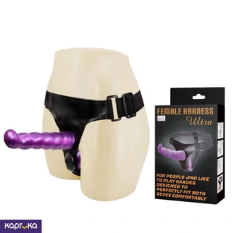 Double Dildo Harness Strap On Wearable For Lesbian Couple Sex Toy Buy Intimate Essentials Online for specialGifts