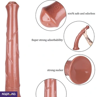 Super Long Big Size 16 Inches Horse Dildo Brown Buy Intimate Essentials Online for specialGifts