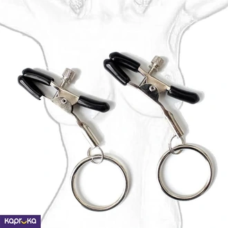 Nipple Clamp With Stainless Steel Ring Bdsm Sex Toys Buy Intimate Essentials Online for specialGifts