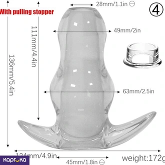 Anal Plug Vagina Anus Dilator Size 4 Buy Intimate Essentials Online for specialGifts