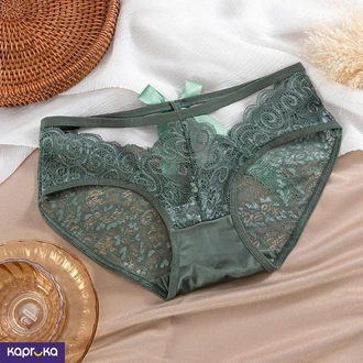 Sexy Low Waist Comfortable Panties For Women Olive Green Color  Online for none