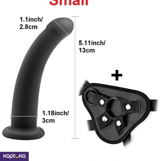 Strap On Anal Plug Wearable Small Size Dildo With Harness For Men Women And Lesbian Couple Buy Intimate Essentials Online for specialGifts