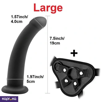 Strap On Anal Plug Wearable Large Size Dildo With Harness For Men Women And Lesbian Couples Buy Intimate Essentials Online for specialGifts
