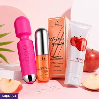Mini Wand Vibrator With 50ml Lubricant And Female Orgasmic Gel Buy Intimate Essentials Online for specialGifts