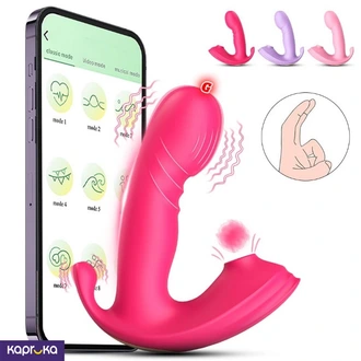 App Controlled Womens Wearable Panty Massager G Spot Sucking Vibrator For Women Masterbetion Buy the minisecret Online for Adult Products