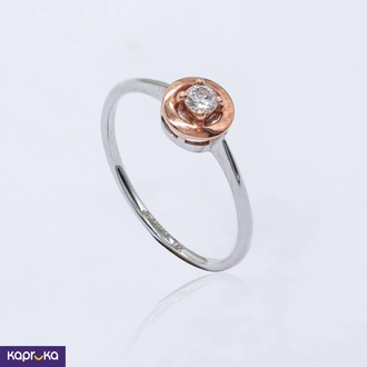 Diamond White Gold Ring 14k - Women`s Jewelry  Online for none