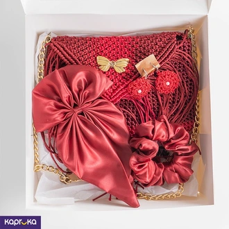 Giftis Maroon Gift Set For Ladies  Online for none