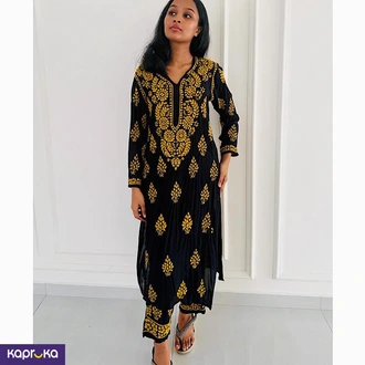 Hand Embroidered Ladies Shalwar Dress Set  Online for none