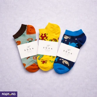 3-Day Adult Ankle Sock Gift Pack Ocean Trio Buy Clothing and Fashion Online for specialGifts