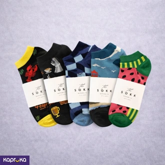 5-Day Adult Ankle Sock Gift Pack Workweek Set Buy Clothing and Fashion Online for specialGifts