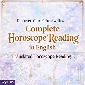 English Translated Horoscope Reading To Discover Your Kendra And Life Par Buy Services Online for specialGifts