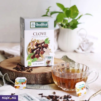 Qualitea Herbal Tea Clove Foil Envelope 20 Tea Bag Pack  Online for none