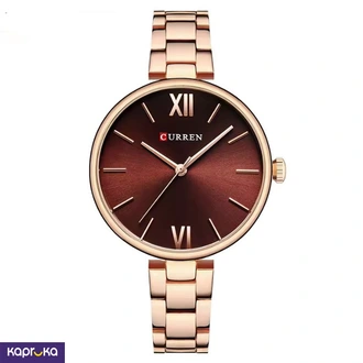 Curren Ladies Wrist Watch With Modern Red Dial Stainless Steel R  Online for none