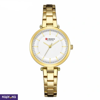 Curren Ladies Wrist Watch With Modern White Dial Stainless Steel  Online for none