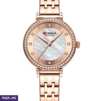 Curren Ladies Wrist Watch With Modern Rose Gold Dial Stainless S  Online for none