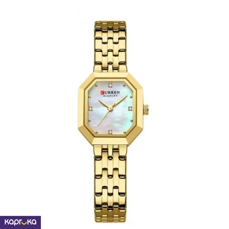 Curren  Ladies Wrist Watch With Modern White Dial Stainless Steel Gold Analog Watch Buy Jewellery Online for specialGifts