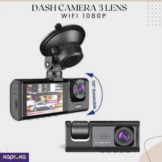 Vehical  Dash Camera 3 Lens Buy Online Electronics and Appliances Online for specialGifts