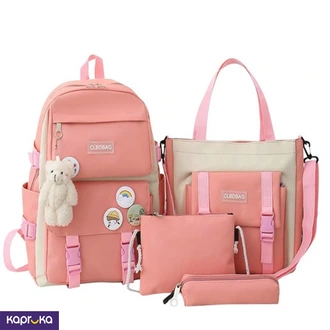 Unisex School Backpack 4pcs Set  Online for none