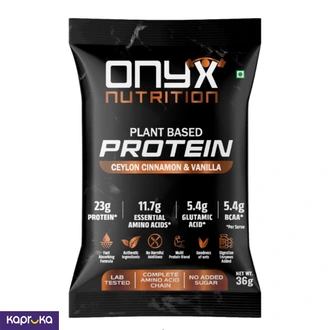 Onyx Plant Protein Ceylon Vanilla Cinnamon Sachet  Online for none