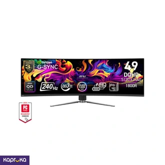 MSI MPG 491CQPX 49 QD OLED 240hz USB C Gaming Monitor  Online for none