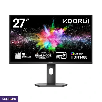 KOORUI S2741LM Mini LED UHD FHD Dual Mode HDR1400 Monitor Buy None Online for ELECTRONICS