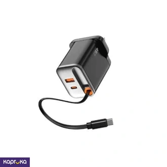 Wiwu Wig021 Helix Pd 45w Gan Fast Charger Uk Black  Online for none