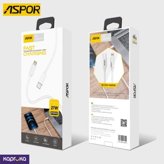 Aspor A108 Type C To Type C Cable 1m  Online for none