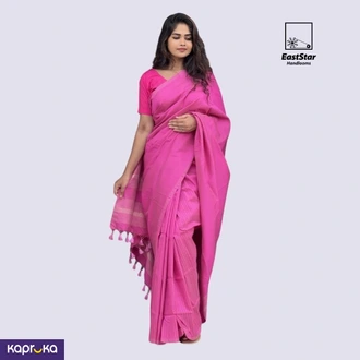 Bright Pink Silk Saree Ks2995  Online for none