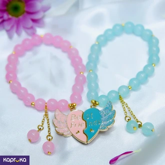 Best Friends Magnetic Angel Wing Bracelet Set Sri Lanka - cryst  Online for none