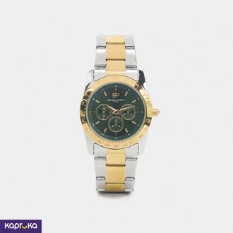 Portugal Parfois Brand Round Watch With Stainless Steel Two Tone  Online for none