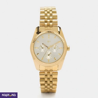 Portugal Parfois Brand Gold Plated Watch With Stainless Steel Strap Bracelet Buy Jewellery Online for specialGifts
