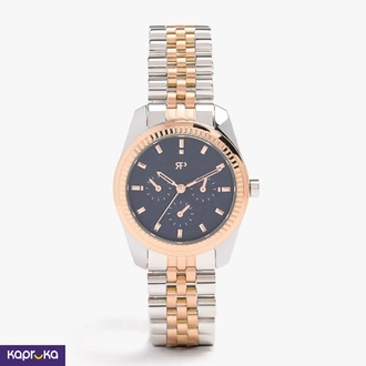 Portugal Parfois Brand Two Tone Watch With Stainless Steel Strap Bracelet Buy Jewellery Online for specialGifts
