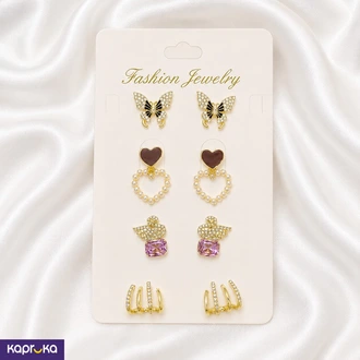 Bqueen Brand Fashion 4 Pcs Earring Set Buy Jewellery Online for specialGifts
