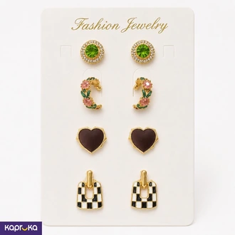 Bqueen Brand Fashion 4 Pcs Earrring Set Buy Jewellery Online for specialGifts