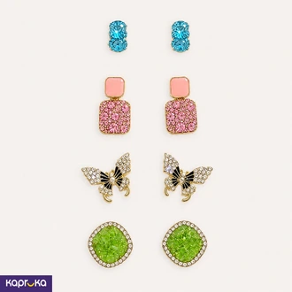 Bqueen Brand Fashion 4 Pcs Earring Set Buy Jewellery Online for specialGifts