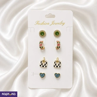 Bqueen Brand Fashion 4 Pcs Earrring Set Buy Jewellery Online for specialGifts